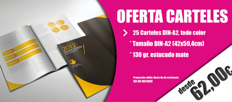 Carteles baratos para eventos